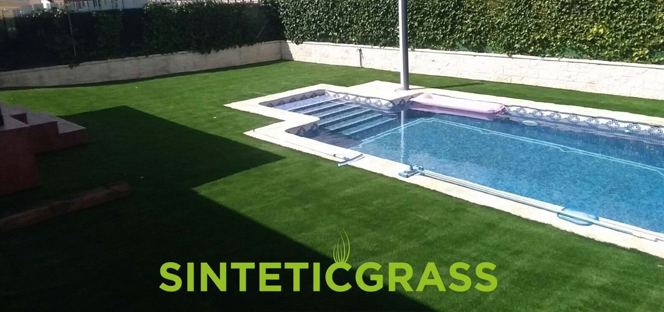 cesped artificial para piscinas sinteticgrass